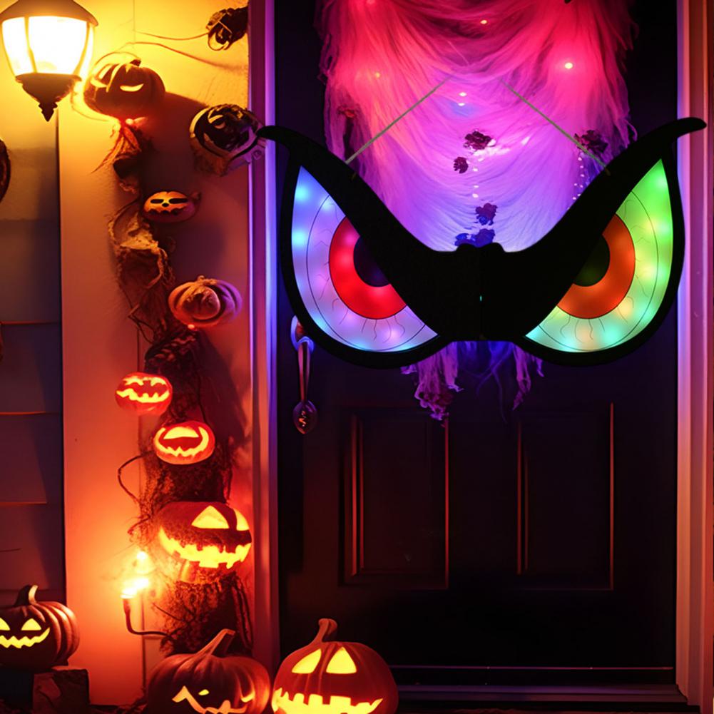 Wall Decor Lighting Tree - Halloween Eye Light Decoration Large Glowing