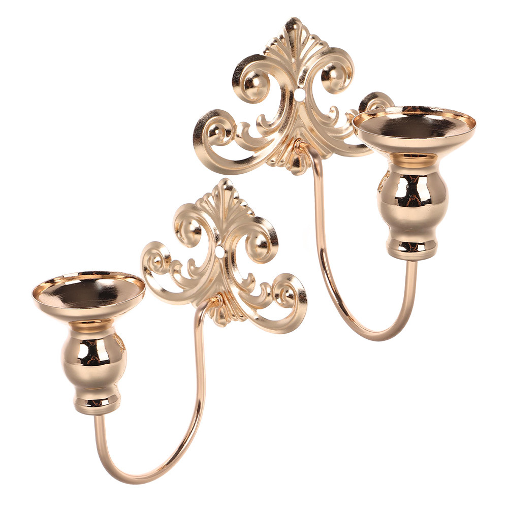 Lighting Decor Living Room - 2Pcs Vintage Iron Wall Mounted Holder