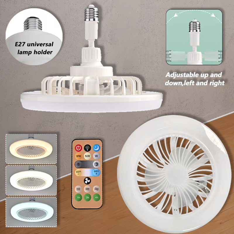 Decor Lighting Ceiling Fans - 2 In 1 Ceiling Fan Lamps