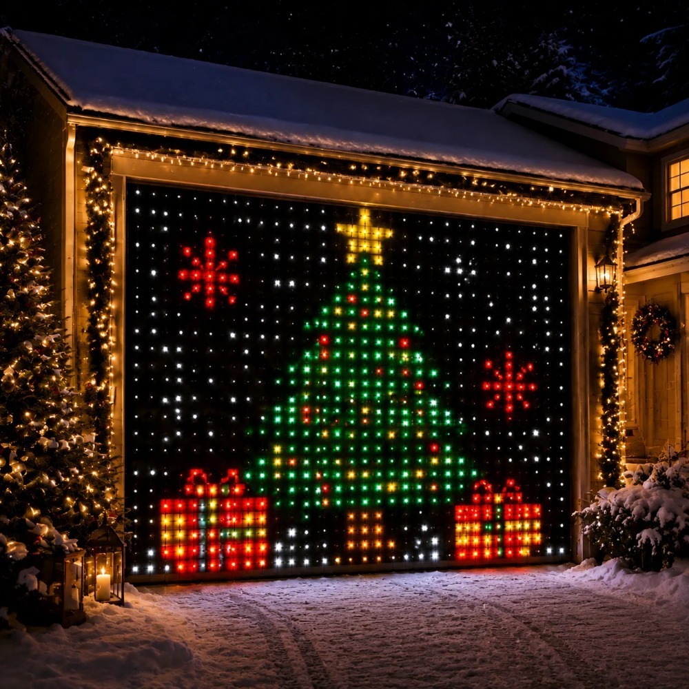 Fairy Light Curtain - Smart RGB LED Curtain Lights Bluetooth