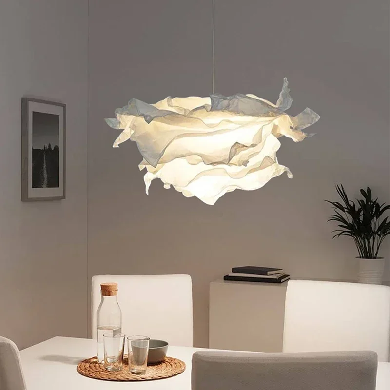 Lighting Decor Living Room - Minimalist White Paper Chandelier Lighting DIY