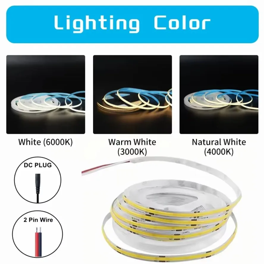 480 400 320 LEDs/m 12V 24V 5m  - Lighting Decor And More ulasan dan harga