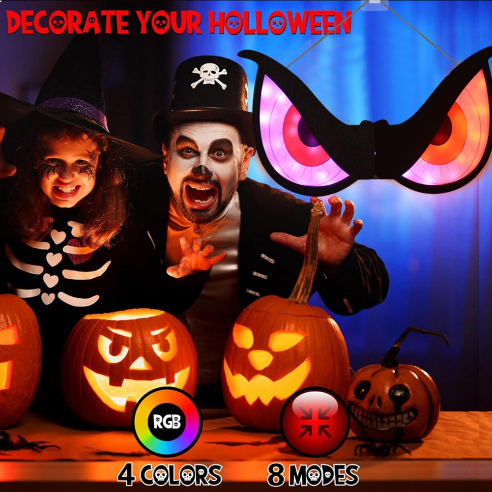 Halloween Eye Light Decoration - Wall Decor Lighting Tree ulasan dan harga