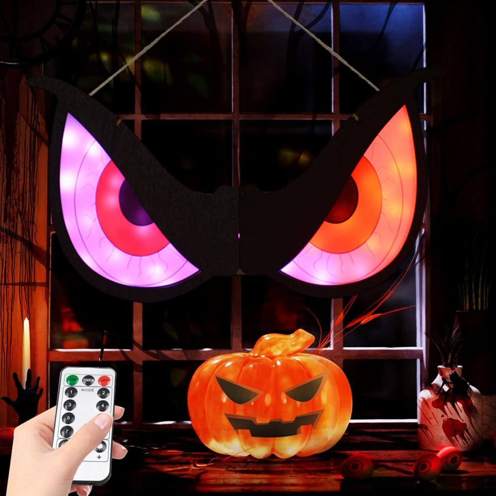 Halloween Eye Light Decoration - Wall Decor Lighting Tree ulasan dan harga