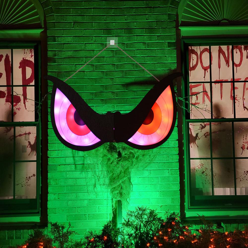 Halloween Eye Light Decoration - Wall Decor Lighting Tree ulasan dan harga