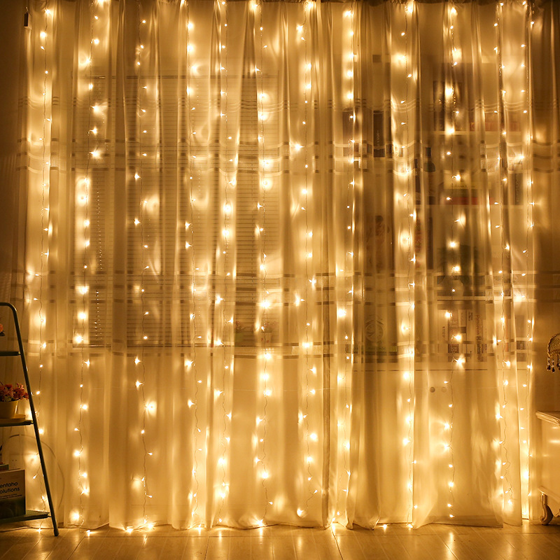 USB LED Curtain String Lights  - Fairy Light Curtain ulasan dan harga