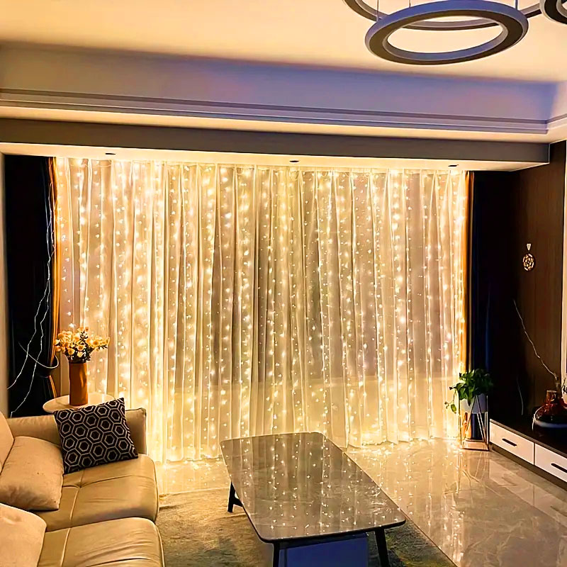 USB LED Curtain String Lights  - Fairy Light Curtain ulasan dan harga