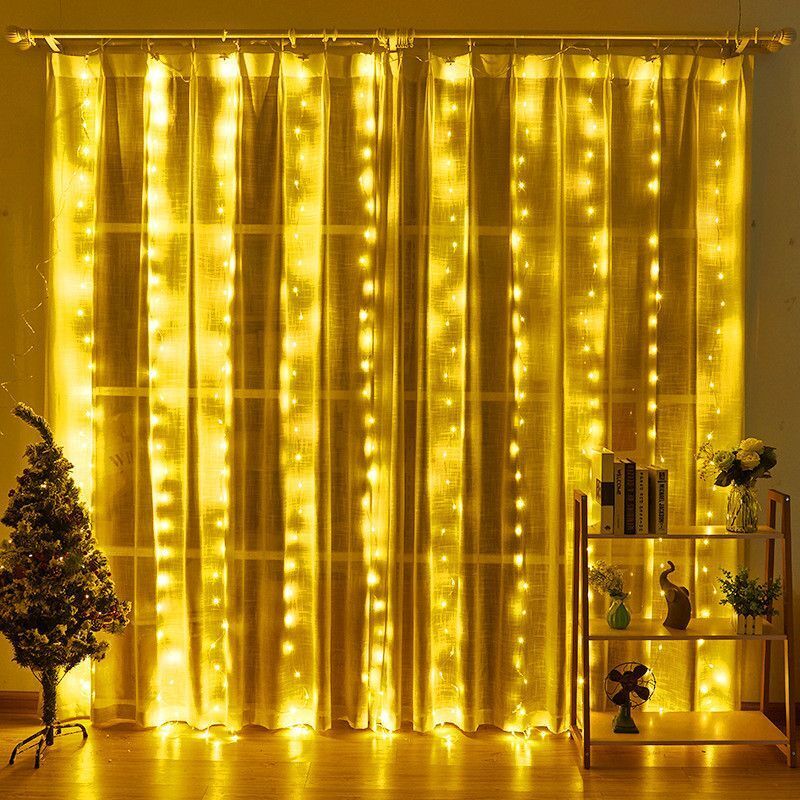 USB LED Curtain String Lights  - Fairy Light Curtain ulasan dan harga