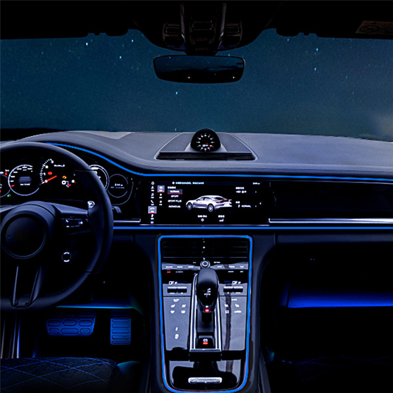 2M Car Interior LED Strip Ligh - Lighting Decor Inc ulasan dan harga