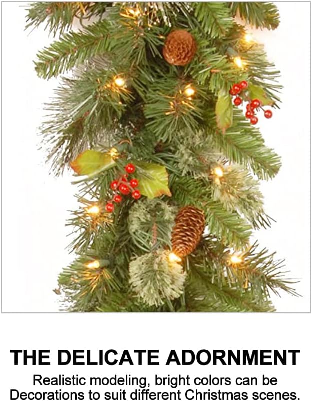 2.7m Rattan Christmas Wreath W - Wall Decor Lighting Tree ulasan dan harga