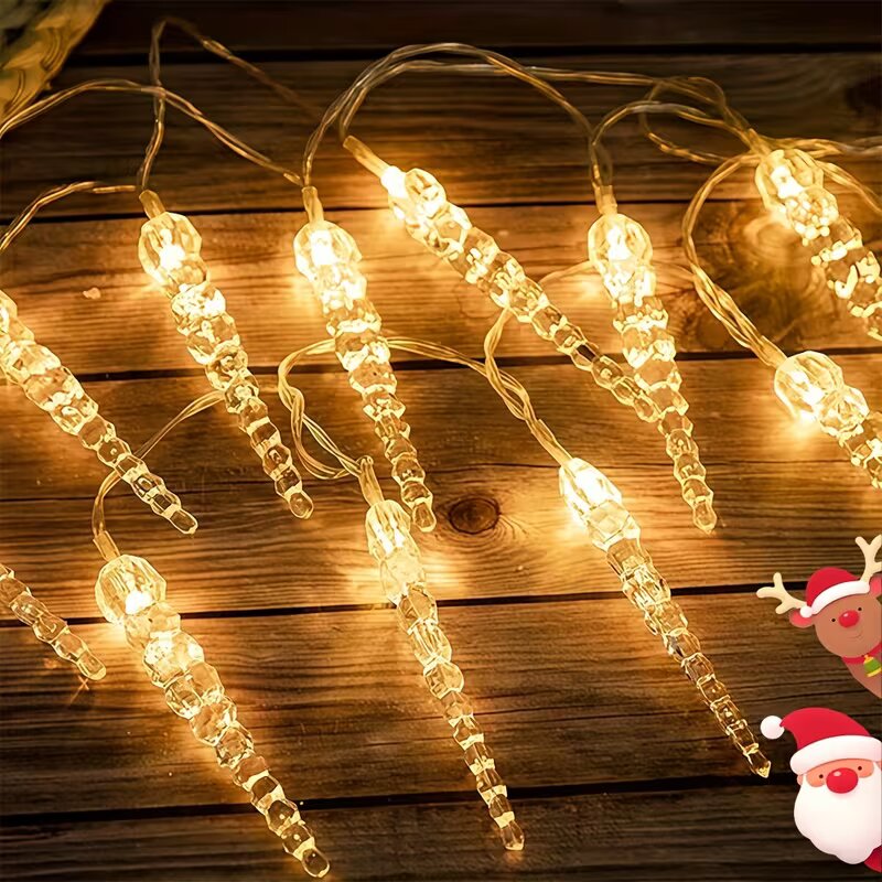 100LEDs Icicle Curtain Lights  - Fairy Light Curtain ulasan dan harga