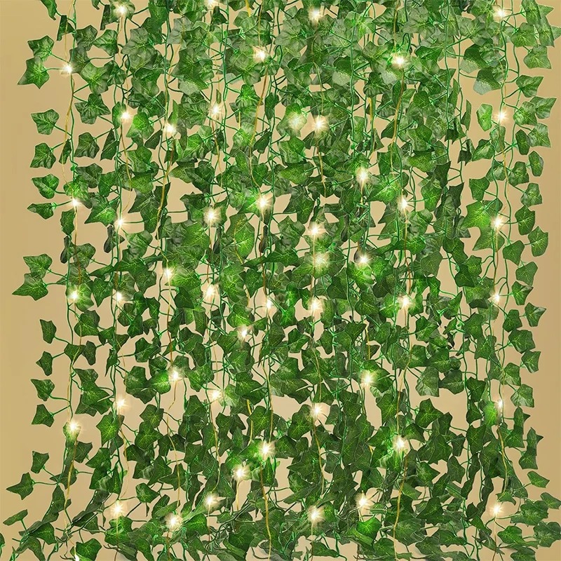 Green Ivy 210cm LED Light Stri - Wall Decor Lighting Tree ulasan dan harga