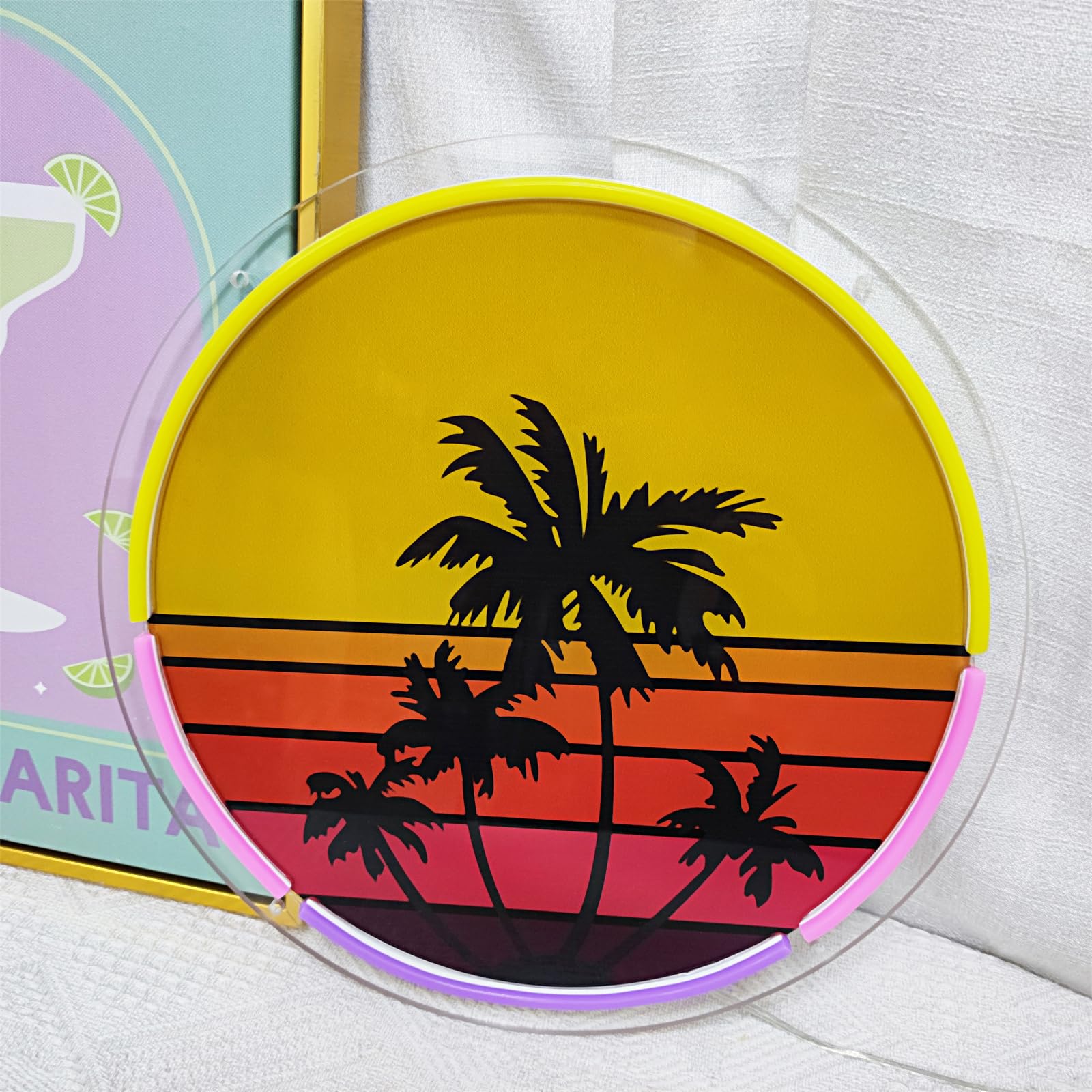 Sunset neon light suitable for - Wall Decor Lighting Tree ulasan dan harga