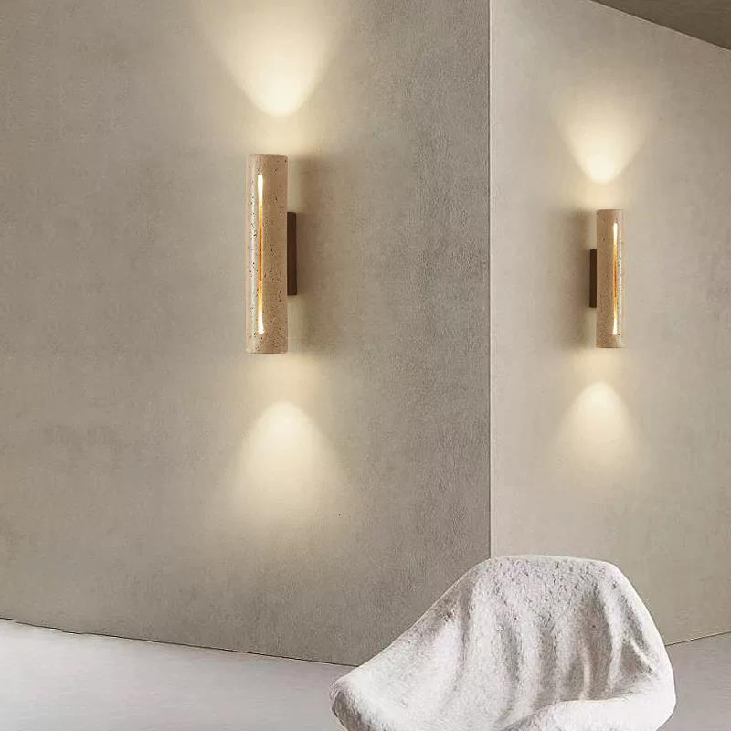 Yellow Travertine Wall Light S - Decor Lighting Cy ulasan dan harga