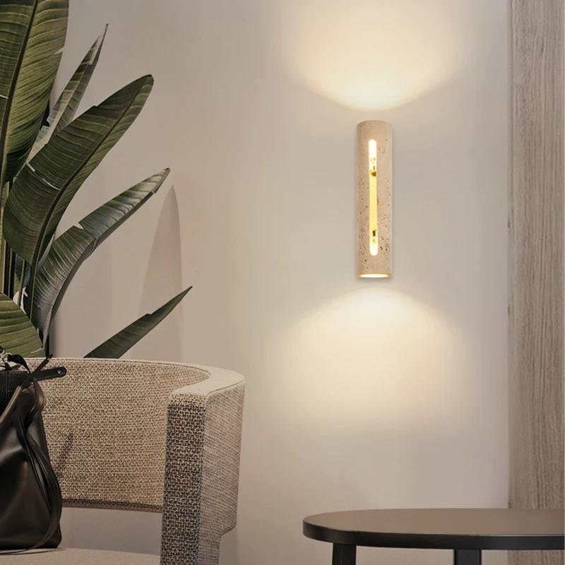 Yellow Travertine Wall Light S - Decor Lighting Cy ulasan dan harga