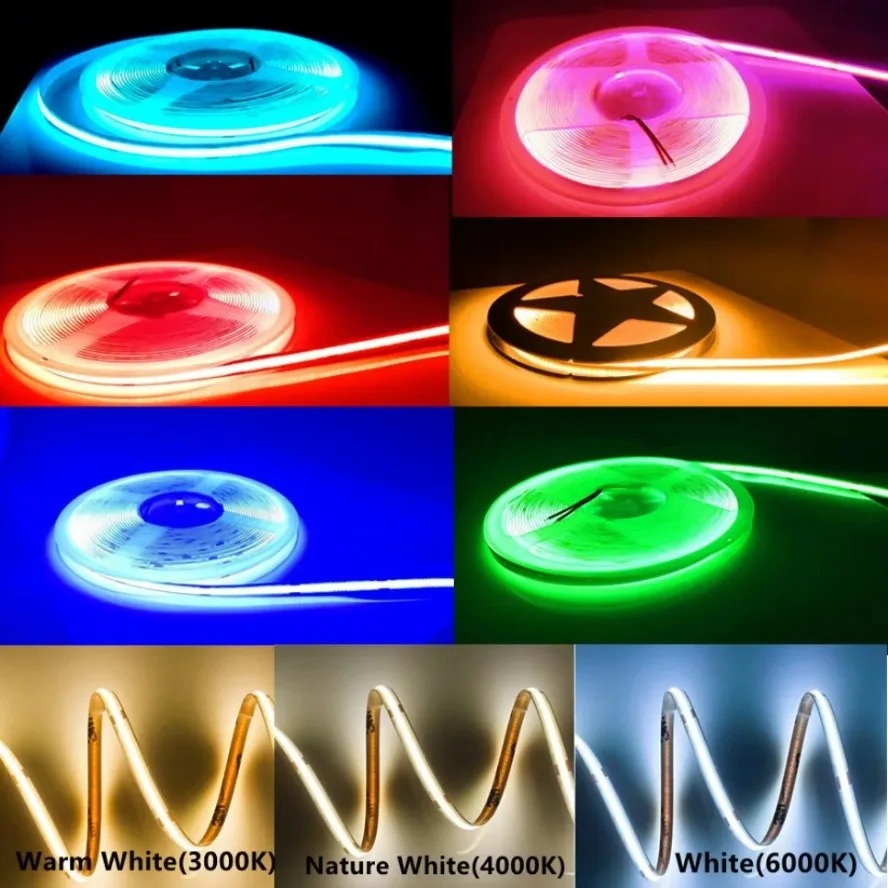 LED COB Strip Light High Densi - Lighting Decor And More ulasan dan harga