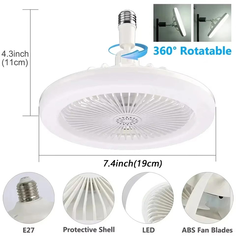 2 In 1 Ceiling Fan Lamps 3 Spe - Decor Lighting Ceiling Fans ulasan dan harga