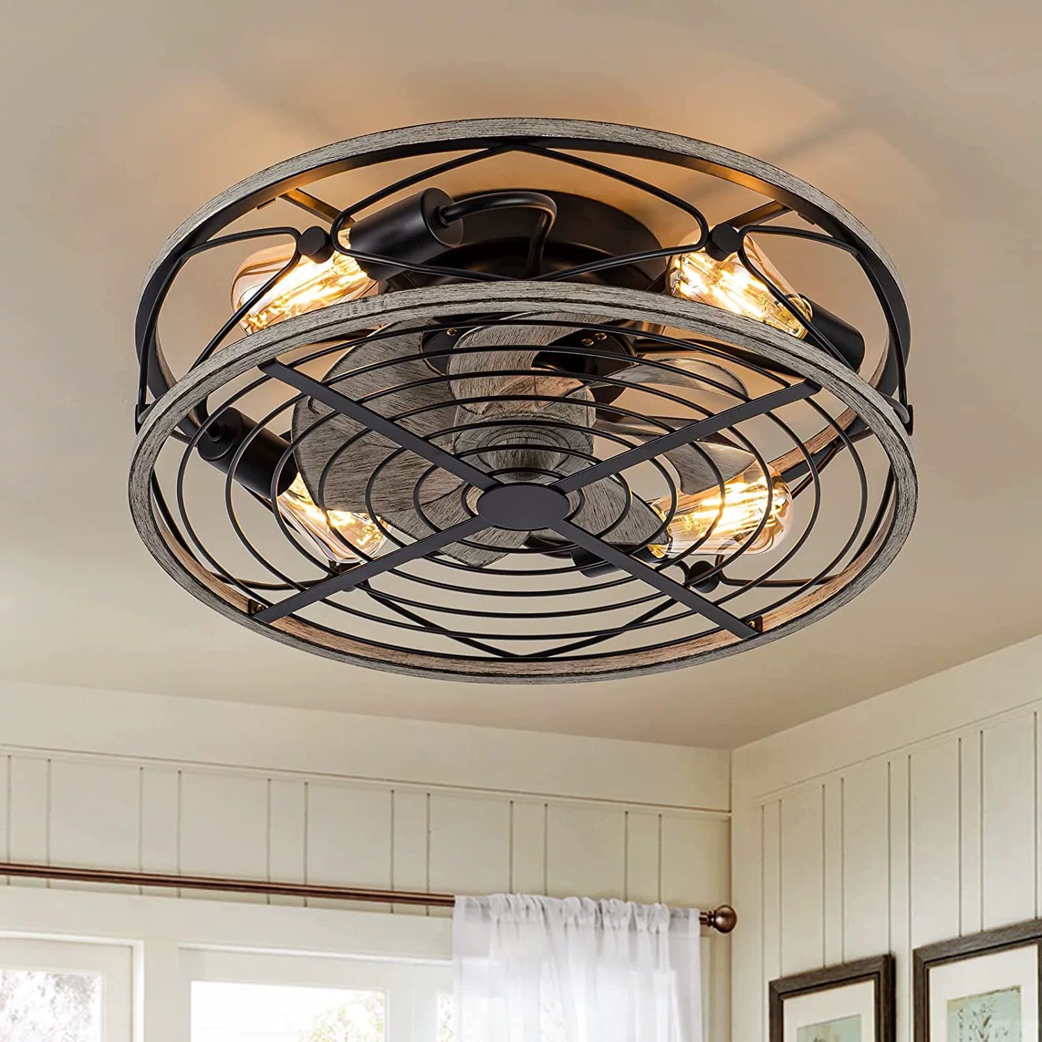 Smart Ceiling Fan Fans With Li - Decor Lighting Ceiling Fans ulasan dan harga