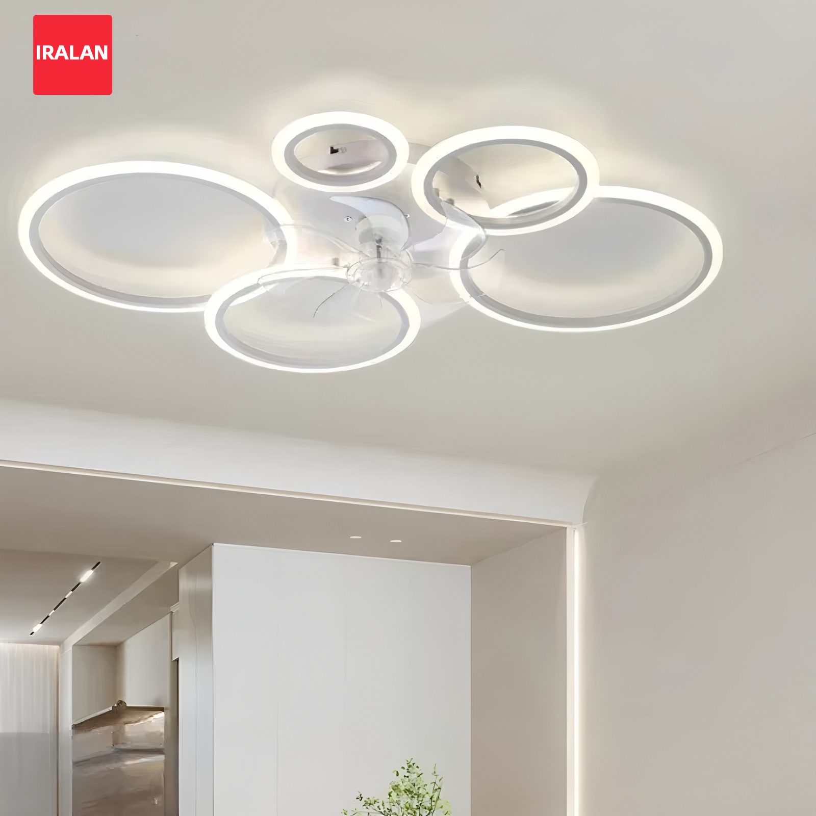 Ring Ceiling Fan with LED Ligh - Decor Lighting Ceiling Fans ulasan dan harga