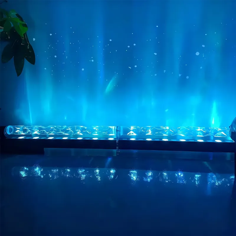 Smart 3D Wall Wash Flame Proje - Lighting Decor Living Room ulasan dan harga