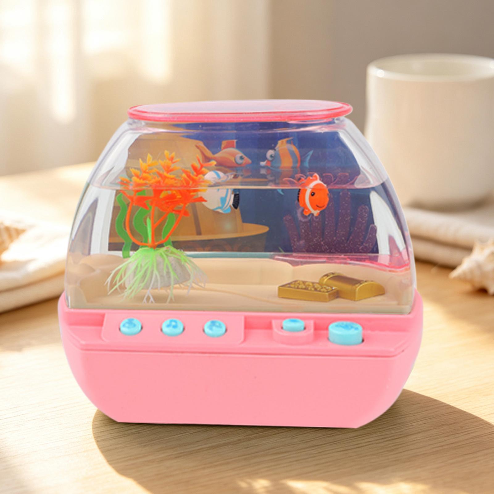 Toy Fish Tank Home Decoration  - Lighting Decor Living Room ulasan dan harga