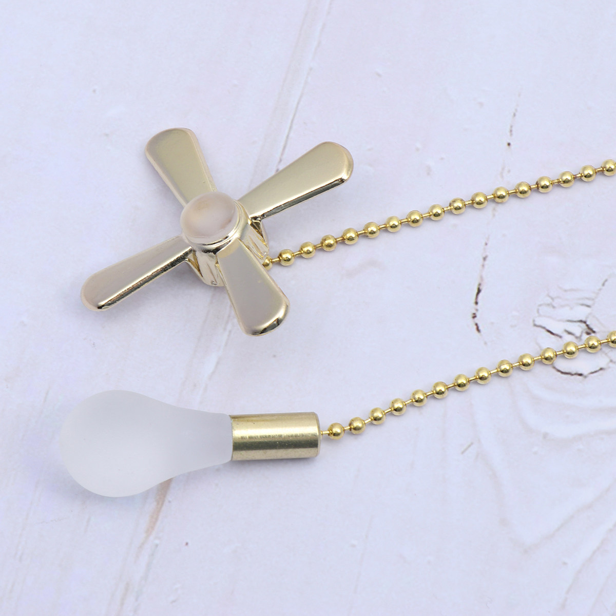 1Set Fan Pull Chain and Light  - Decor Lighting Ceiling Fans ulasan dan harga