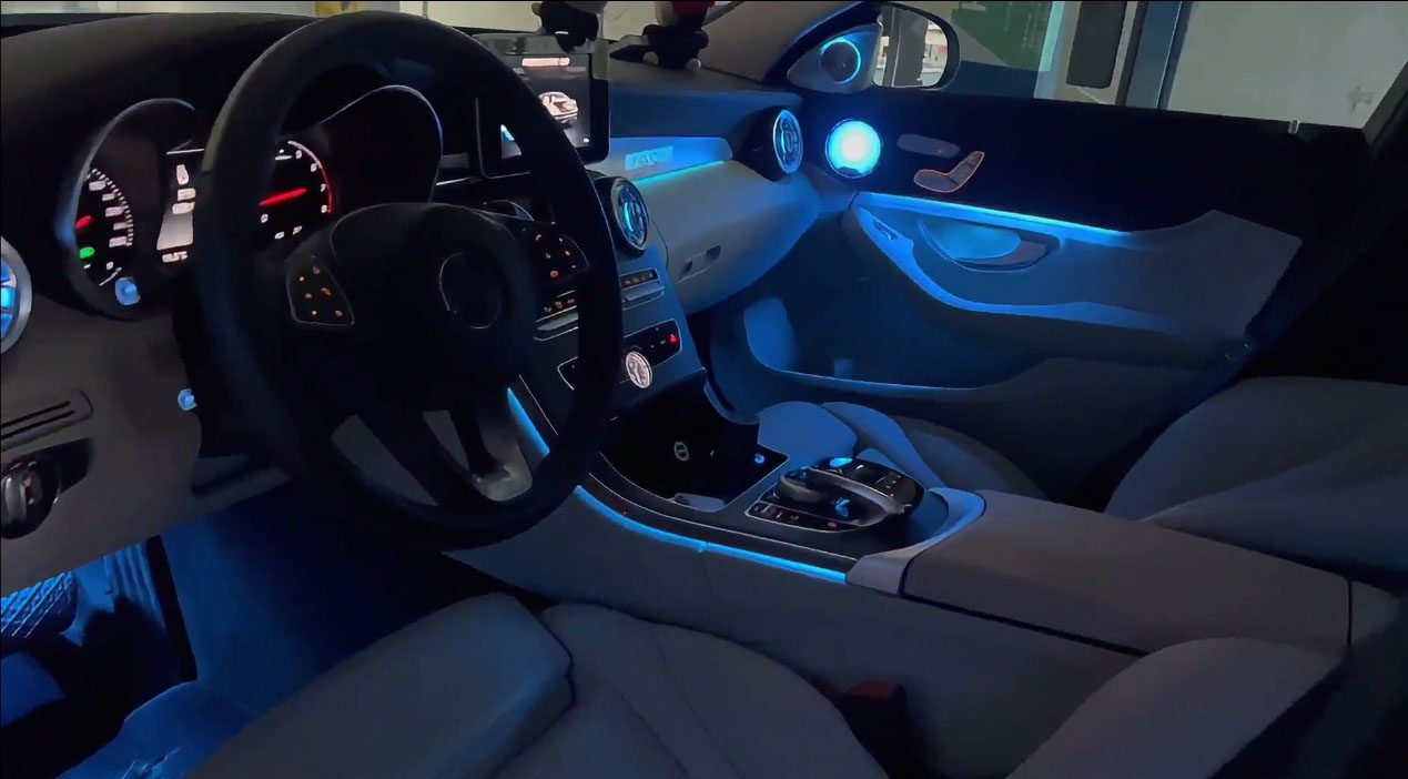 Ambient Light For Mercedes-Ben - Lighting Decor Inc ulasan dan harga