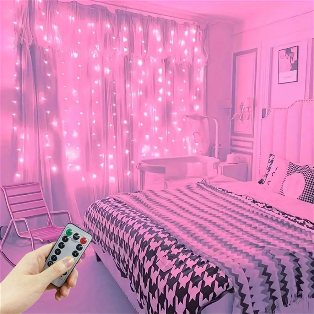 USB LED Curtain Lights Wedding - Fairy Light Curtain ulasan dan harga