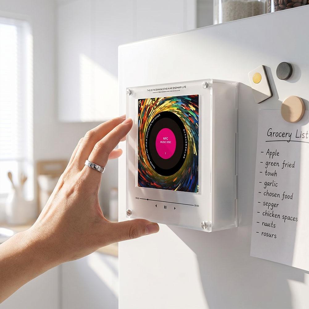 Acrylic Fridge Magnet Speaker  - Lighting Decor Inc ulasan dan harga