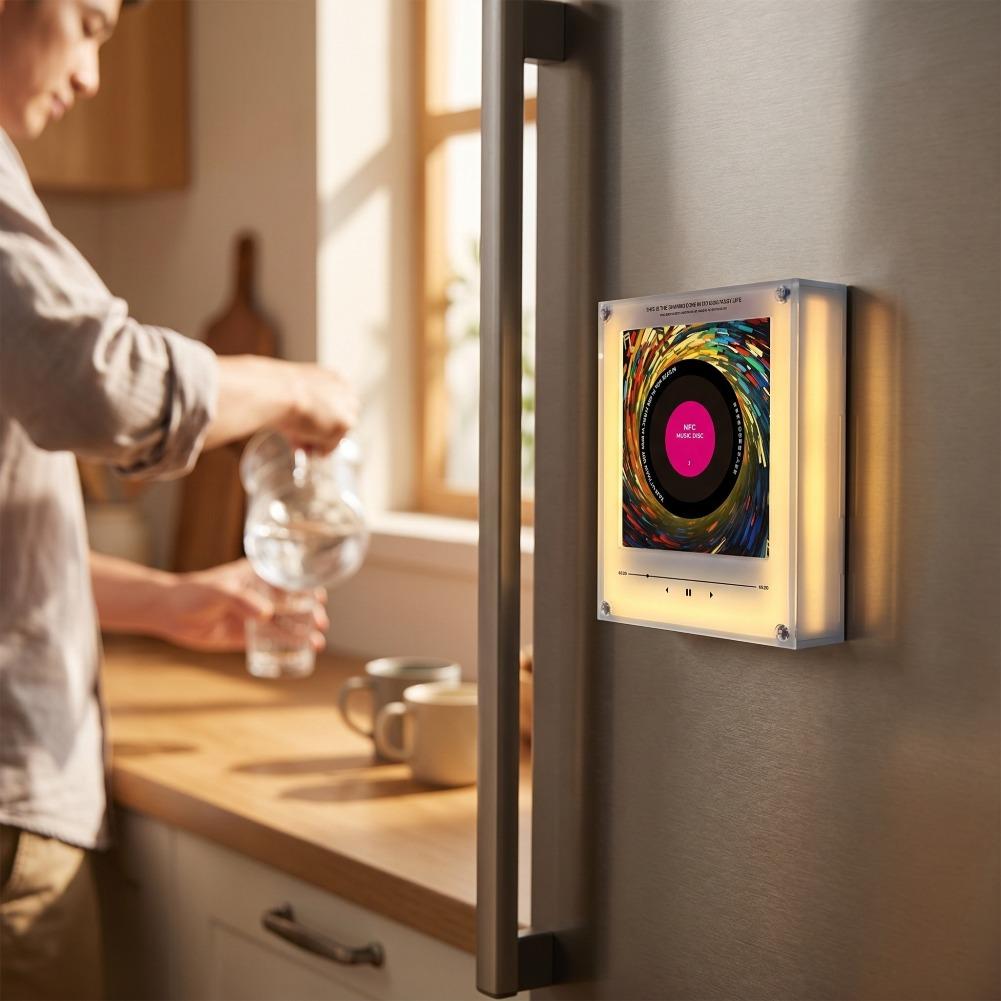 Acrylic Fridge Magnet Speaker  - Lighting Decor Inc ulasan dan harga