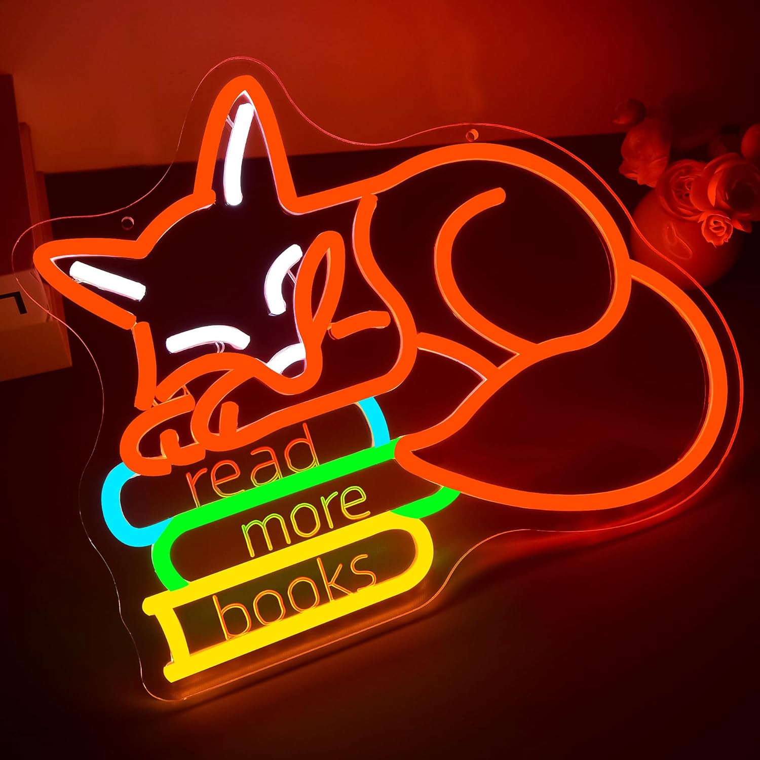 Read More Books Neon Sign Room - Lighting Decor And More ulasan dan harga