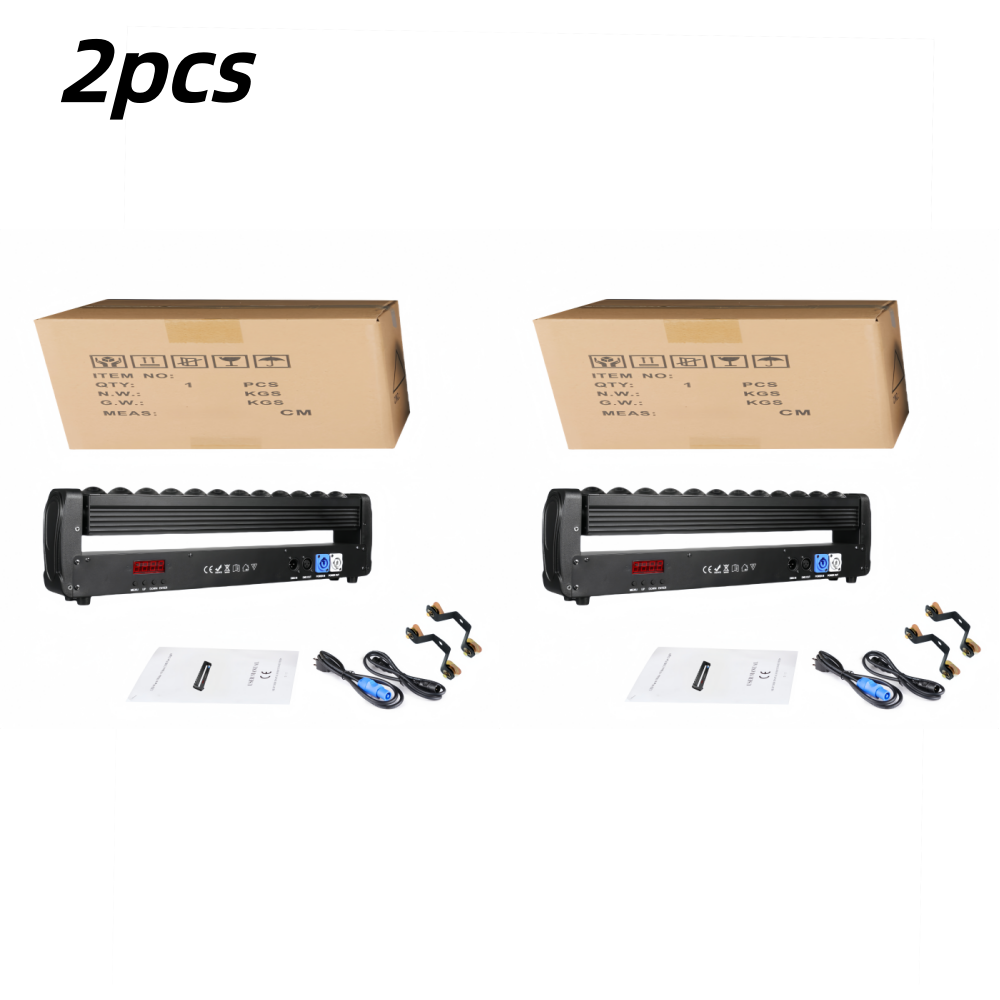 2pcs 200W Double Sides Beam Cu - Fairy Light Curtain ulasan dan harga