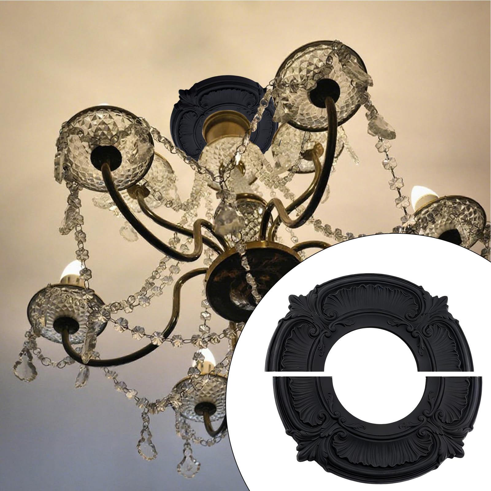Black Split Ceiling Light Meda - Decor Lighting Ceiling Fans ulasan dan harga