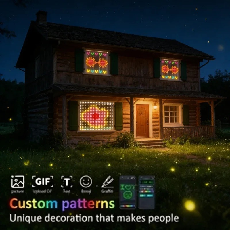 USB Powered App Controlled LED - Fairy Light Curtain ulasan dan harga