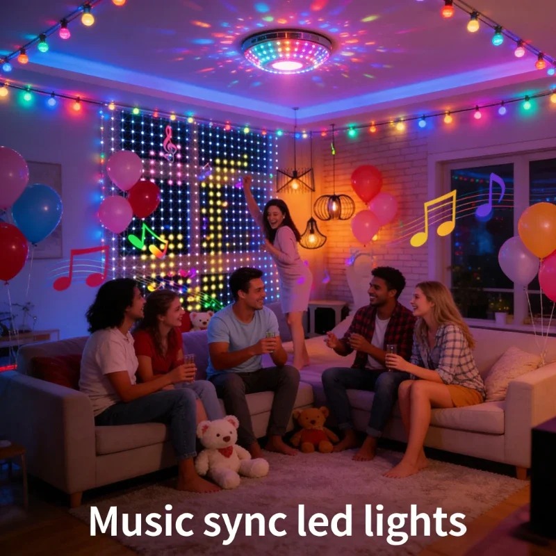 USB Powered App Controlled LED - Fairy Light Curtain ulasan dan harga