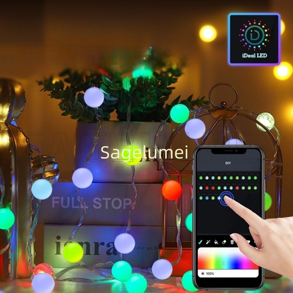 RGB Dreamcolor WS2812B Led Str - Fairy Light Curtain ulasan dan harga