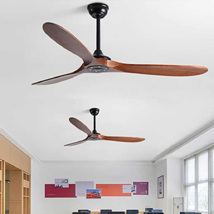 42 52 60in Ceiling Fan Wood In - Decor Lighting Ceiling Fans ulasan dan harga