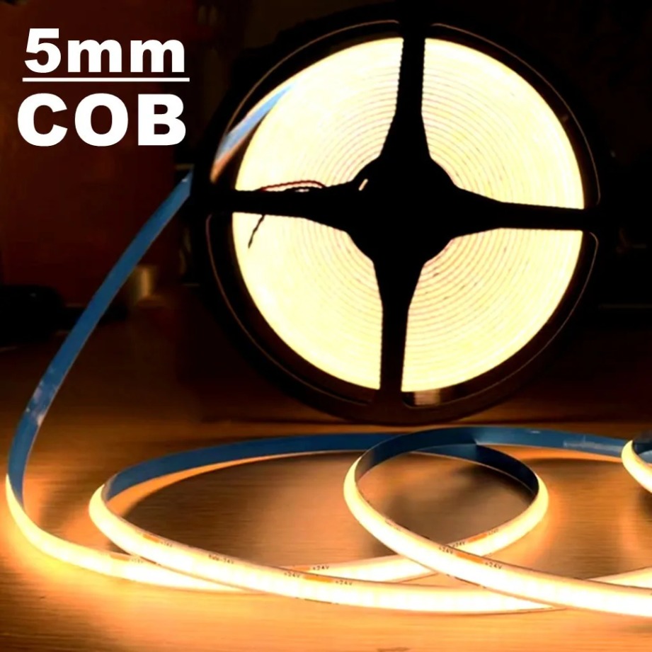 Super Thin 5mm COB LED Strip 4 - Lighting Decor And More ulasan dan harga
